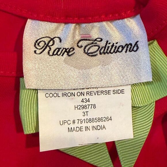 Rare Editions Toddler Girls Reindeer 2-pc Top & Leggings Set 3T NWT - Picture 4 of 7